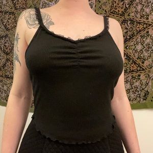 Lace Trim Tank